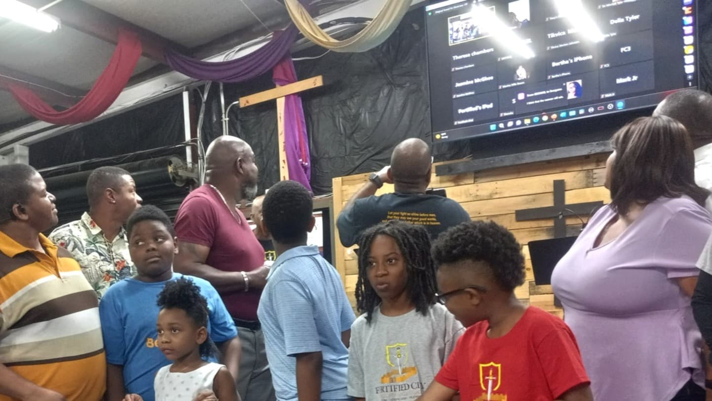 Church community gathering